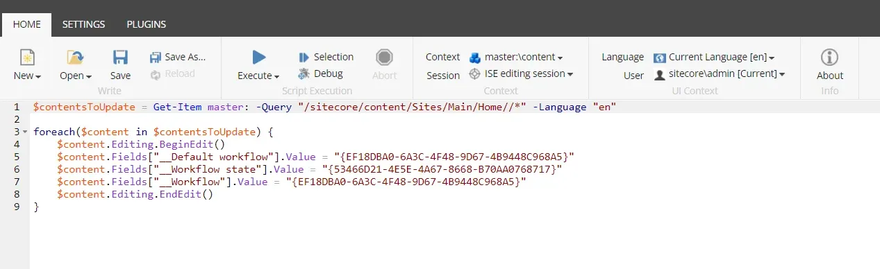 how-to-change-the-workflow-in-existing-items-using-the-powerShell-script-4.webp
