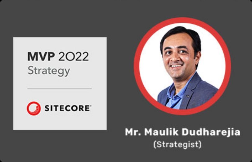 Addact Technologies Pvt. Ltd. - Maulik Dudharejia wins Sitecore Most Valuable Professional award