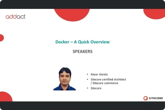 Sitecore Docker - An introduction